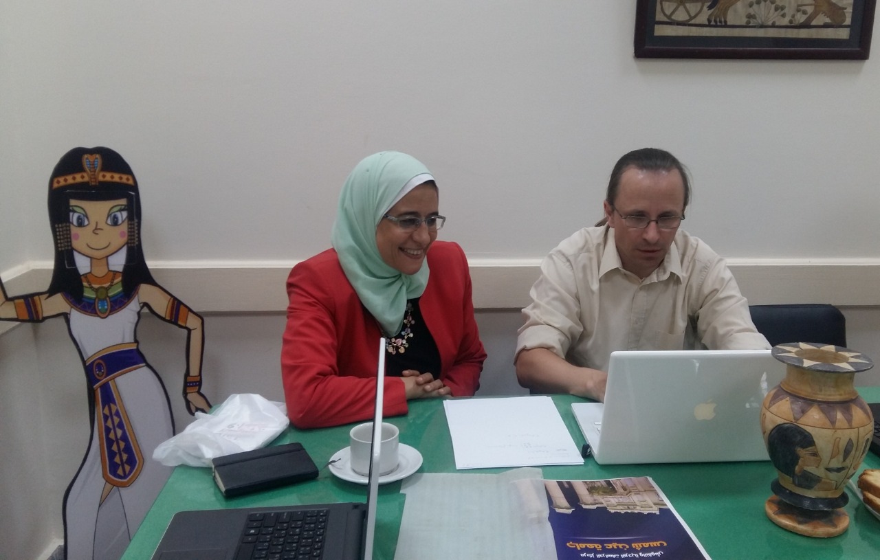 Egyptian-German cooperation in the field of papyrus and restoration at Ain Shams University