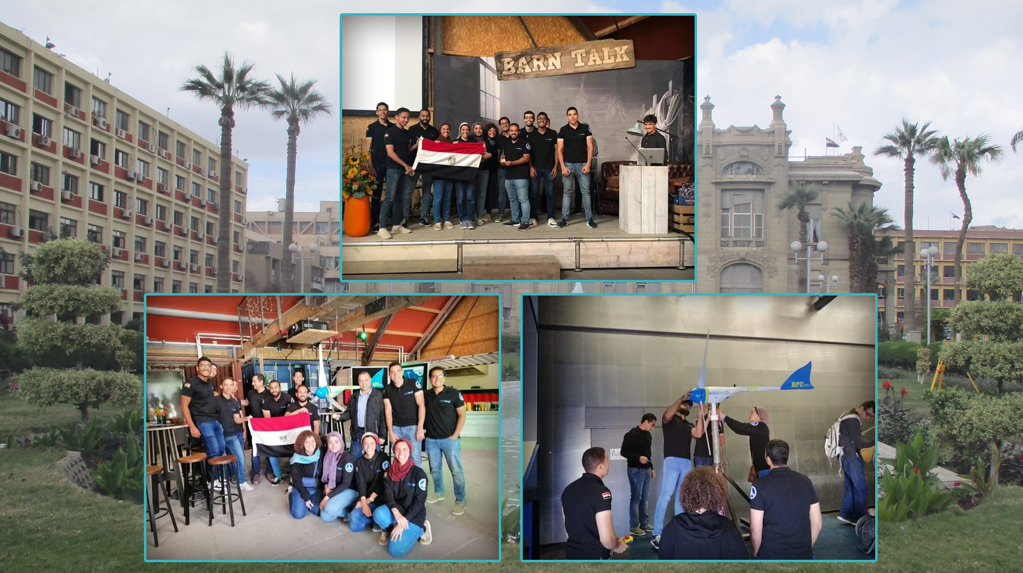 The Faculty of Engineering team won the first place in the International Wind Turbine Competition in the Netherlands