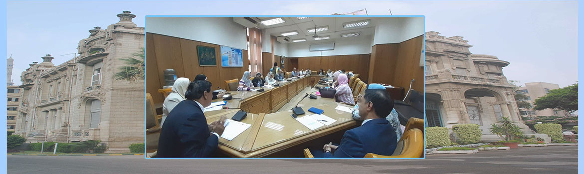 Faculty of Al-Alsun honors its former Vice-President at the first session of the Committee on Education and Students for 2019-2020