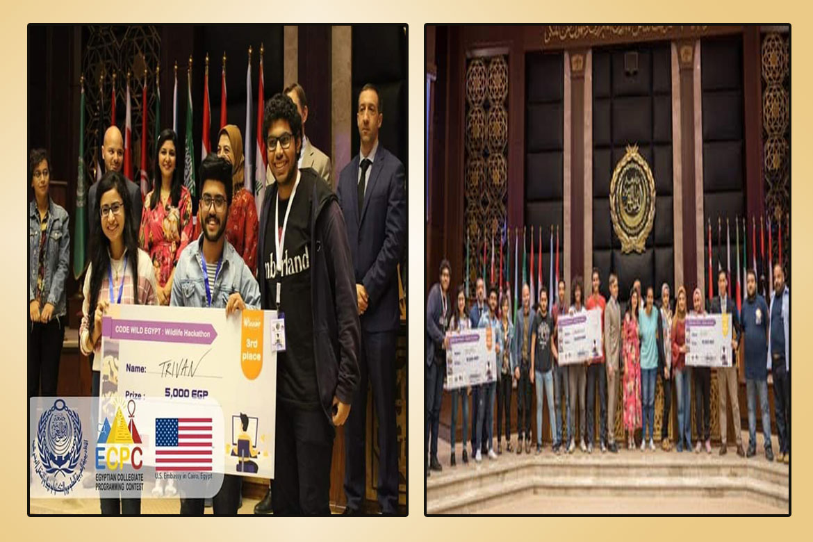 The Faculty of Computer and Information wins the second place in Egypt in a competition organized by the US Embassy for Wildlife Conservation