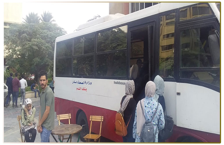 Blood donation campaign at the Faculty of Education