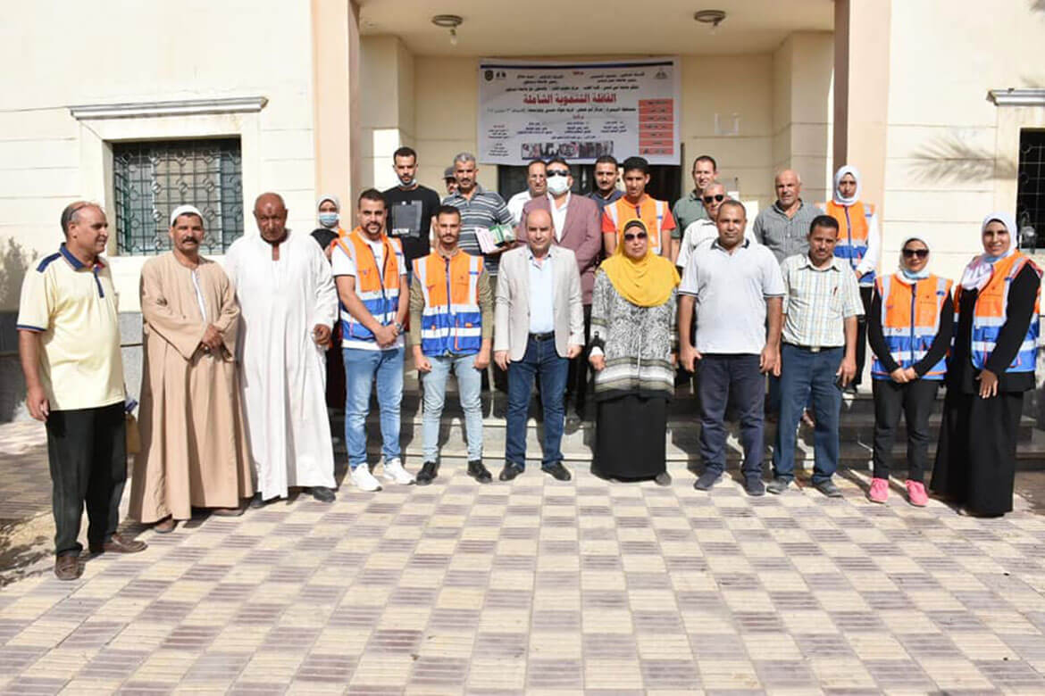 The one-day convoy of Ain Shams University provides its services to the people of Abu Homs in Beheira