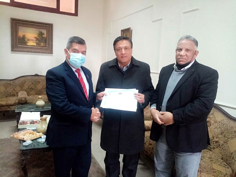 Venezuelan Ambassador is at the Faculty of Al-Alsun