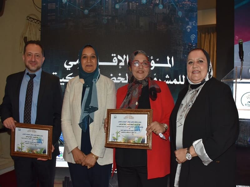 Ain Shams University wins first place in the national initiative for smart green projects in the governorates of Greater Cairo