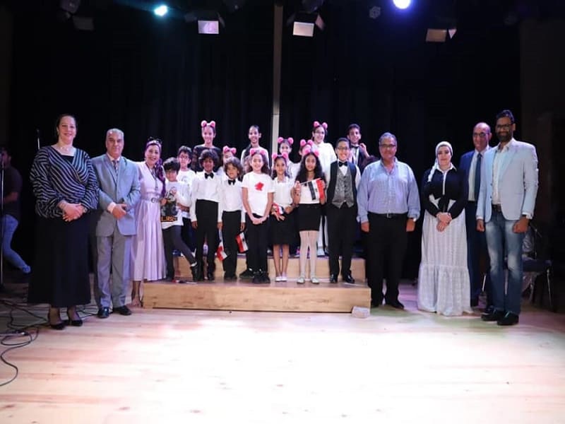 Vice President of Ain Shams University for Education and Student Affairs witnesses the graduation of the first batch of "Kayan" Center at the Faculty of Specific Education