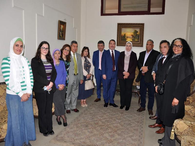 The Faculty of Al-Alsun celebrates the Spanish Cultural Day and showcases its students’ linguistic and artistic skills in the presence of the ambassadors of Spain and Latin America