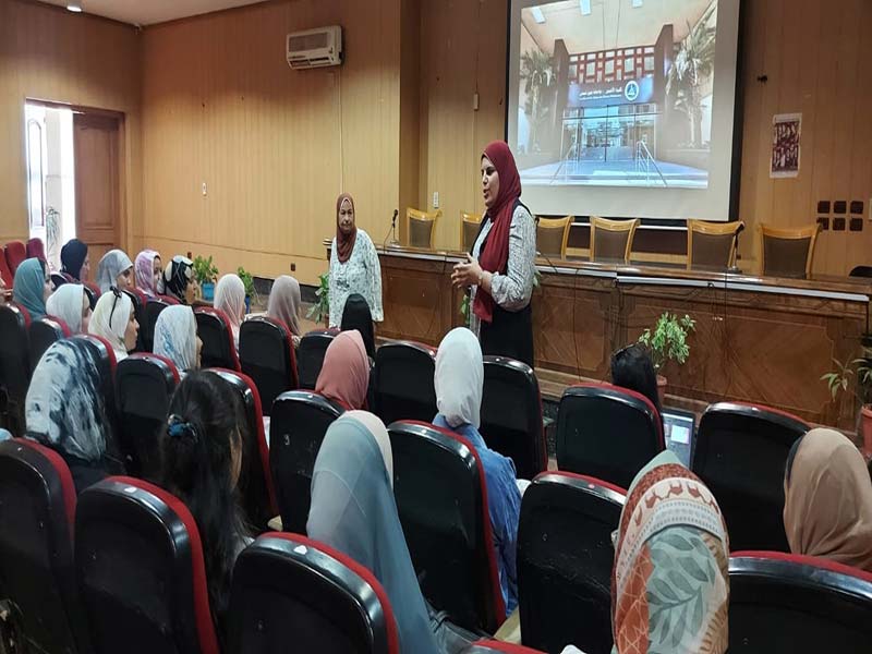 The Department of Chinese Language at Ain Shams University organizes an orientation day for new students