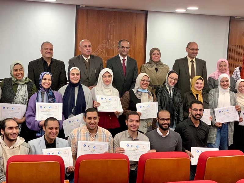 The conclusion of the activities of the second phase of the training of students of the Faculty of Engineering within the cooperation protocol between the Drinking Water Authority and the Water Research Center of Excellence