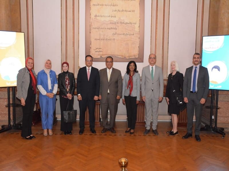 Ain Shams University receives a delegation from the American Arizona State University to discuss ways of cooperation