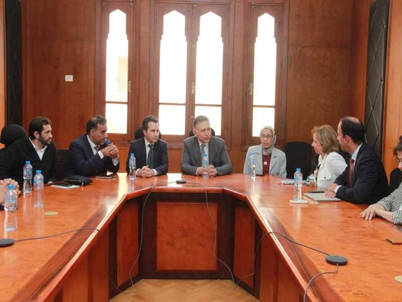 The visit of the Portuguese delegation to the Faculty of Medicine and the Research Center of the Faculty of Medicine, Ain Shams University (MASRI)