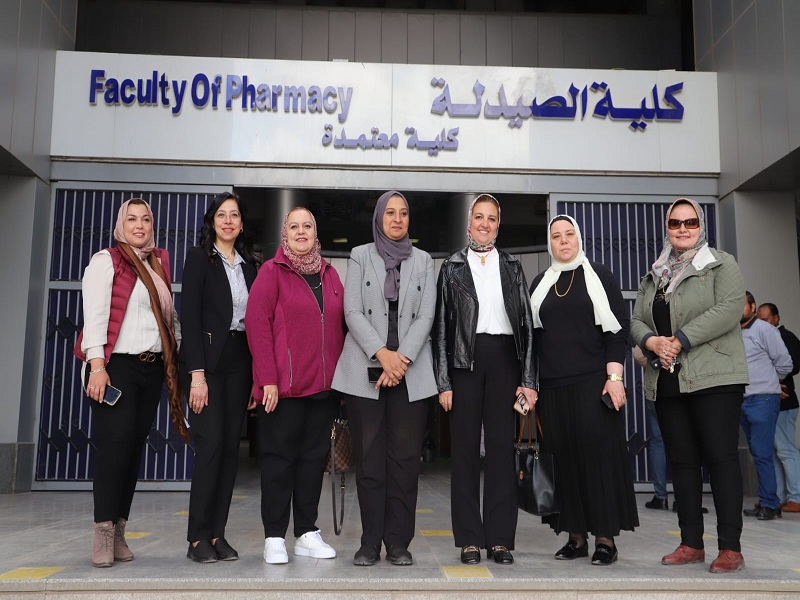 Today is the first event for Egyptian women to celebrate campaigns for early detection of breast cancer and osteoporosis at the Faculty of Pharmacy