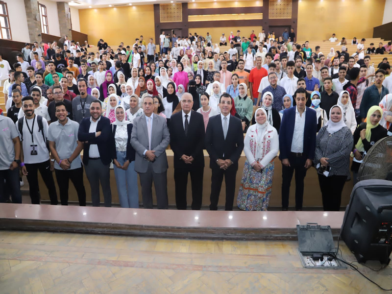 On the anniversary of the Prophet’s birthday... The “Students for Egypt” family at Ain Shams University organizes a symposium on the love of the Messenger of God