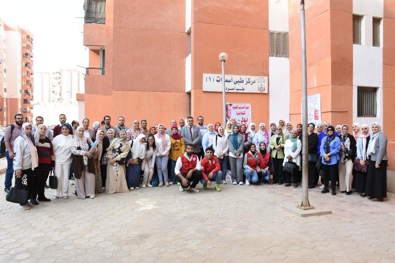 Ain Shams University Comprehensive Development Convoy in Asmarat District