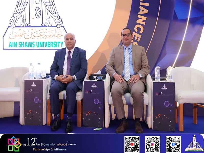 The activities of the “Partnerships in the Humanitarian Fields” session, with the participation of the University of Lyon, Al Buraimi, and The United Nations Commission on International Trade Law (UNCITRAL)