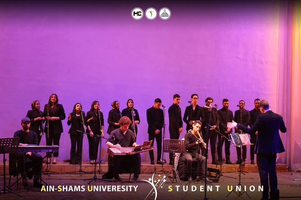 The launch of the Self-Sufficiency Festival for Music and Choir for the Faculties of Ain Shams University for the academic year 2024/2025