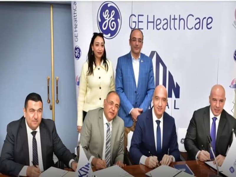 توقيع بروتوكول تعاون بين مستشفى النساء والتوليد بمستشفيات جامعة عين شمس وشركة General Electric alka