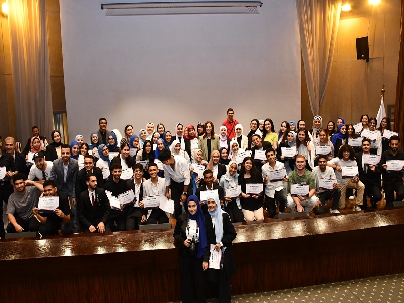 The Welcome Ceremony Activities for New Students at the Faculty of Mass Communication for the 2024-2025 Academic Year