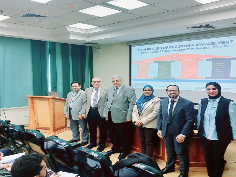 Ain Shams University Chest Diseases Department Organizes a Distinguished Workshop on Pneumonia after the Covid-19 Pandemic