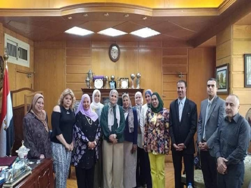 The  Faculty of Girls signs Cooperation Agreement with the Egyptian Japanese Schools Unit