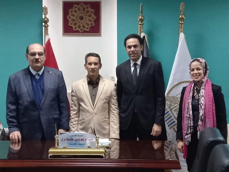 The Faculty of Archaeology hosts the Director of the Historic Cairo Development Project in a lecture on archaeological sites