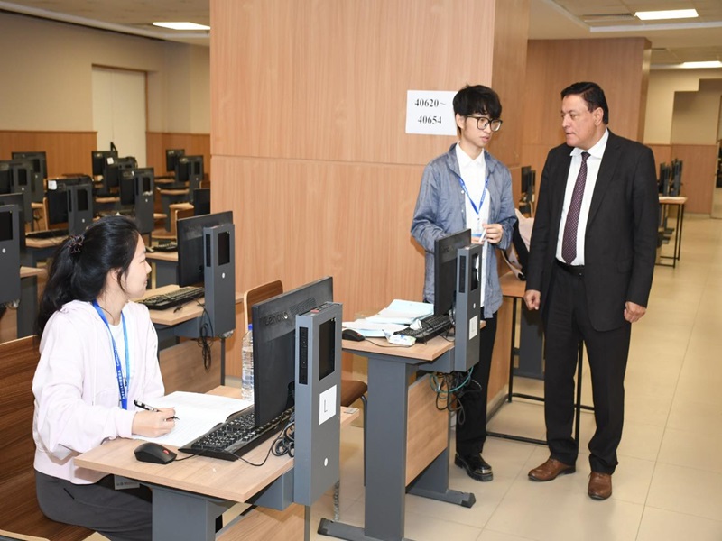 The launch of the HSK and HSKK Chinese Proficiency Tests at the Confucius Institute