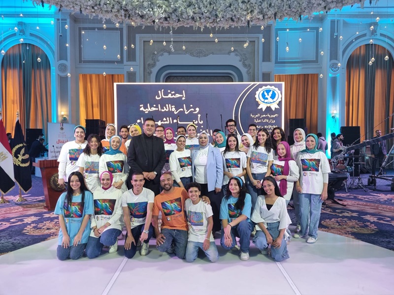 Harmony Araby Choir performs at the Ministry of Interior’s ceremony to honor the academically outstanding children of martyrs