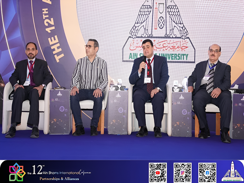 Discussing “Impacts and Prospects of International Cooperation” within the activities of the 12th Ain Shams University Scientific Conference