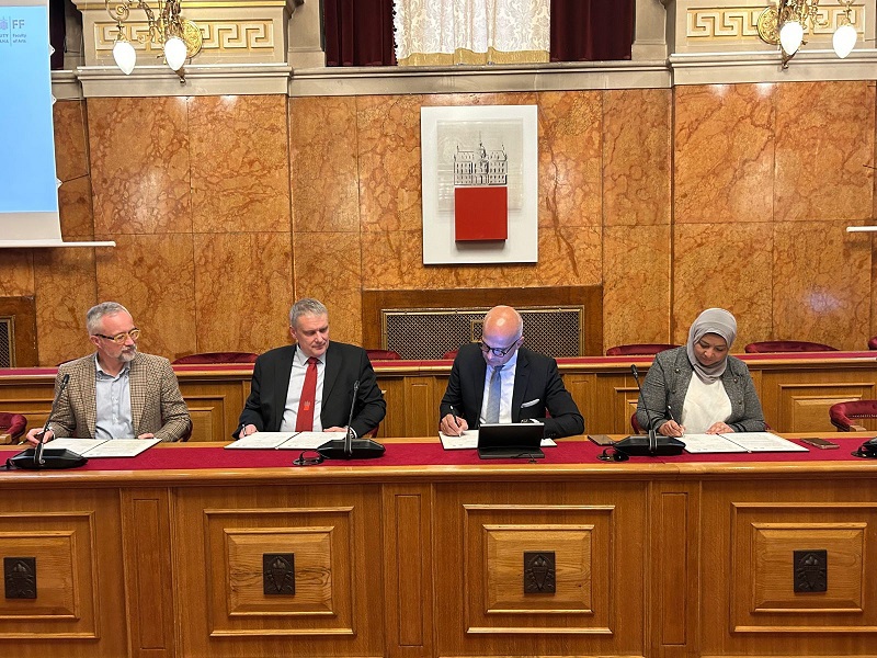 During his visit to Slovenia, the President of Ain Shams University signs a Memorandum of Understanding with the University of Ljubljana