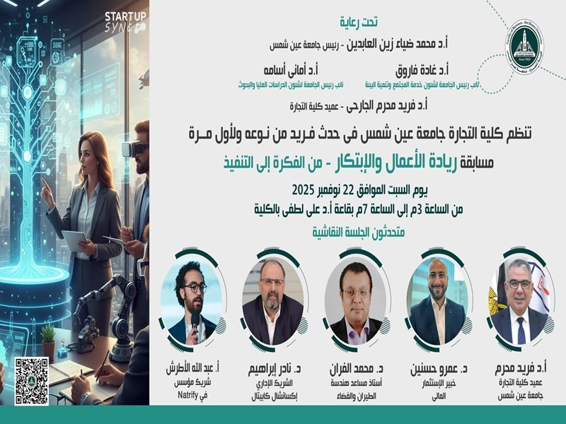 For the First Time at The Faculty of Business… The Launch of the “Entrepreneurship and Innovation” Competition
