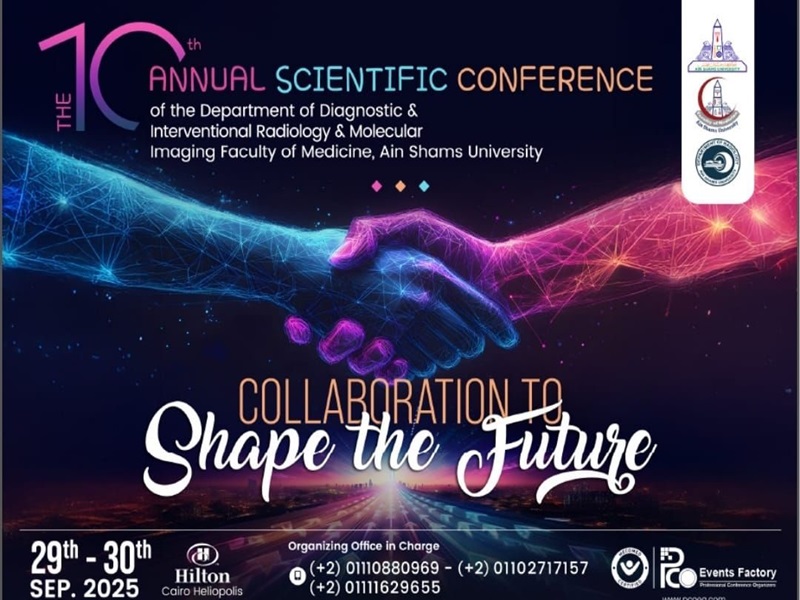Today…The 10th Annual Conference of the Department of Diagnostic and Interventional Radiology and Molecular Imaging at the Faculty of Medicine kicks off