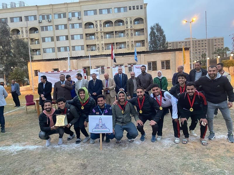 "Under the slogan "Start it Healthy with University Sports" Ain Shams University participates in the Al-Azhar University Student Start Initiative