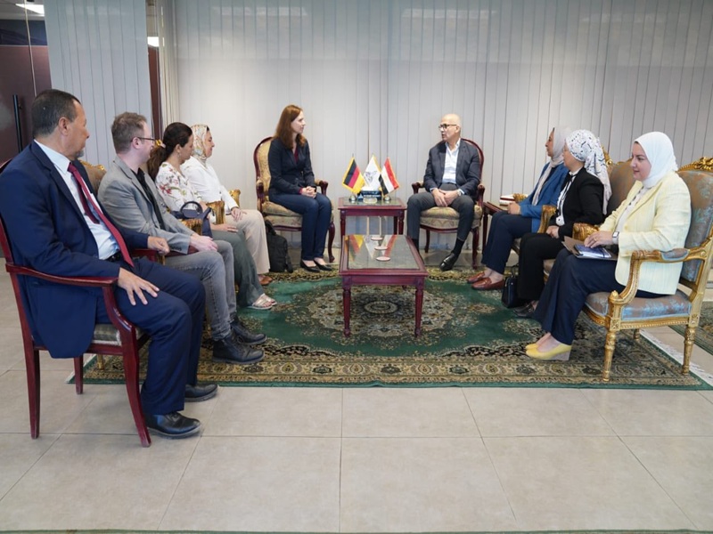 The President of Ain Shams University Receives the Director of the German Academic Exchange Service (DAAD) to Strengthen Academic Cooperation