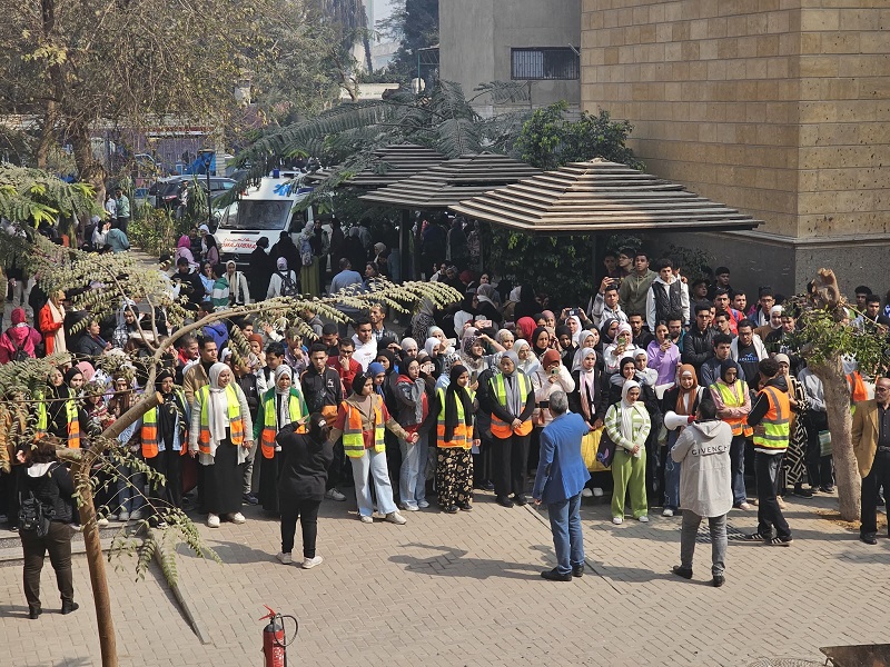 A successful evacuation experiment at the Faculty of Specific Education