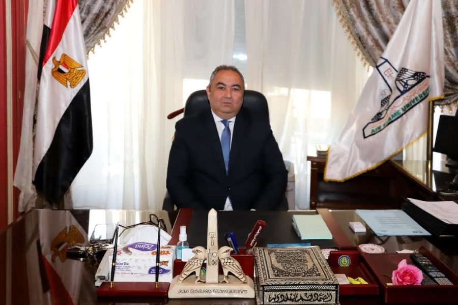 The renewing of the appointment of Major General Ahmed Lashin as Secretary-General of Ain Shams University