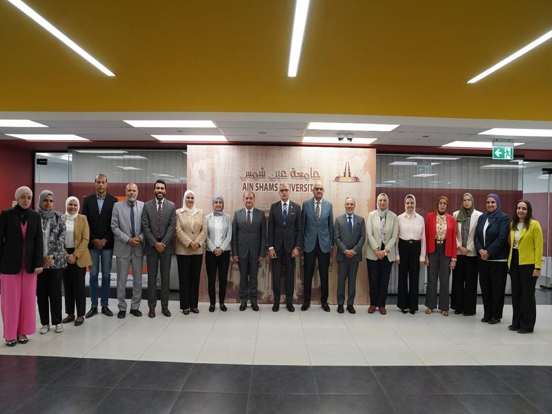 نتائج تقييم جائزة مصر للتميز الحكومي" الجائزة الداخلية ٢٠٢٥" بجامعة عين شمس