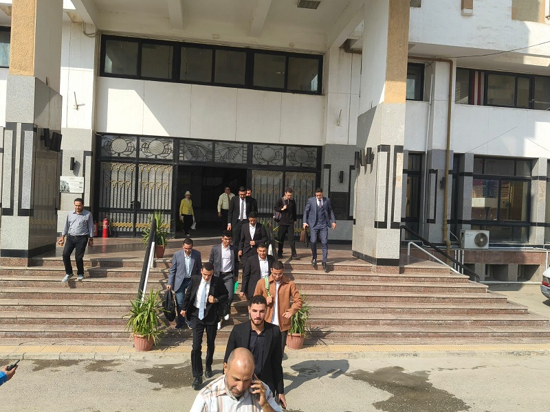 The Education and Student Affairs Sector at Ain Shams University successfully carried out an evacuation drill for Al-Gomhoria Building at the university dormitories