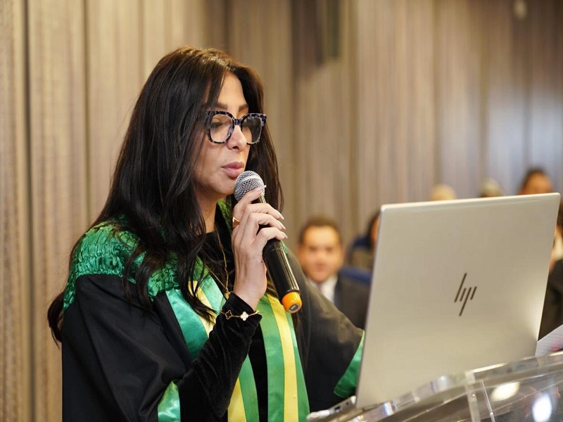 Ain Shams University hosts a master's thesis defense for Counselor Marwa Hisham Barakat