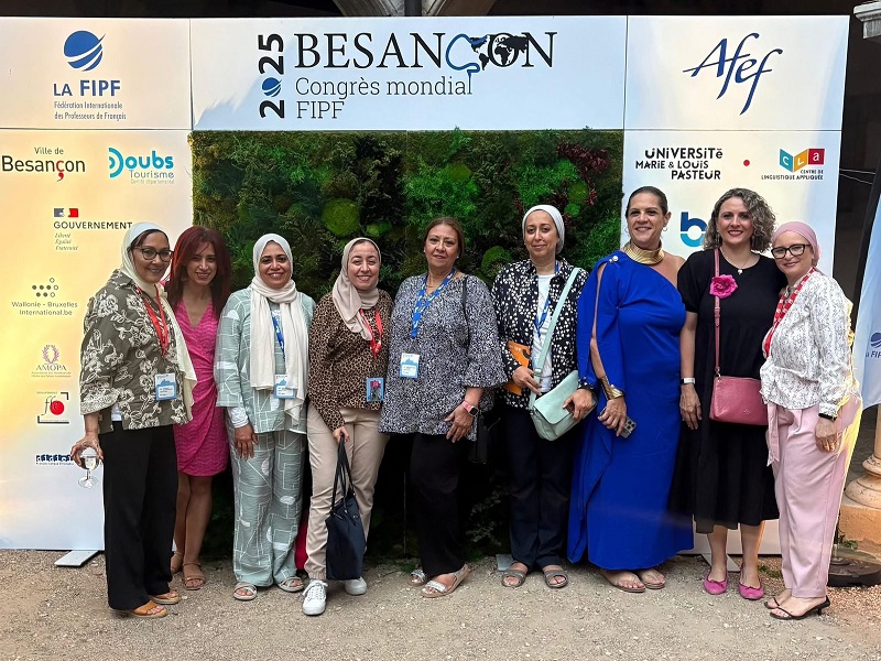 A delegation from Ain Shams University participates in the FEF Égypte Reinvente project to develop and strengthen French language departments