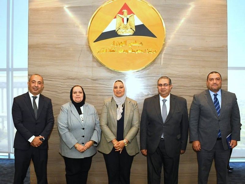 Under the leadership of Prof. Ghada Farouk, Vice President of Ain Shams University… An official visit to the Information and Decision Support Center