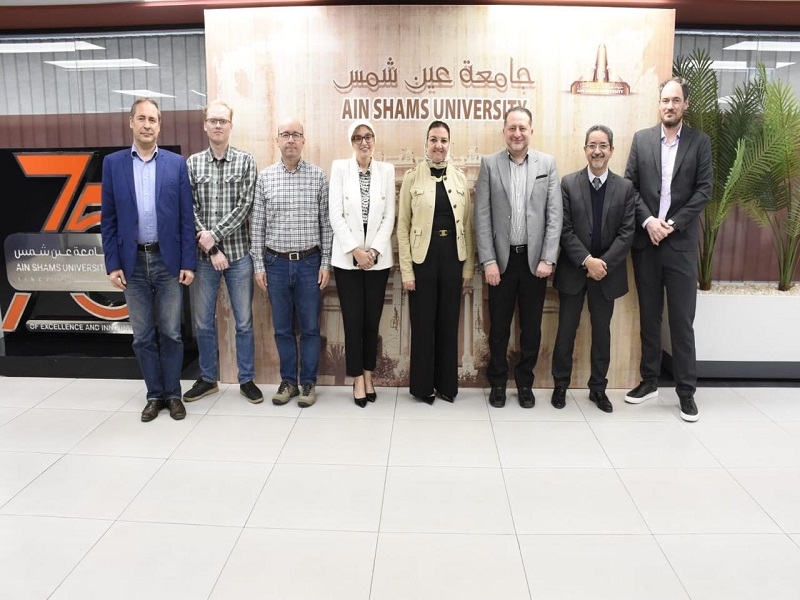 Ain Shams University Receives the External Review Delegation for the EU-Funded GEMS-TECH Project within the Framework of Promoting Green Maritime Navigation