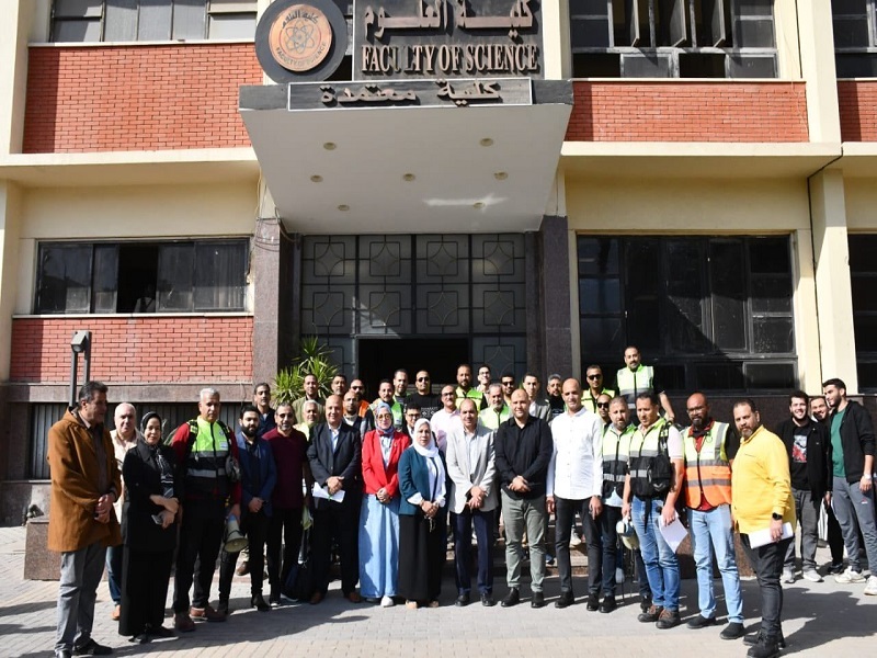 A successful evacuation drill at the Faculty of Science completed in five minutes