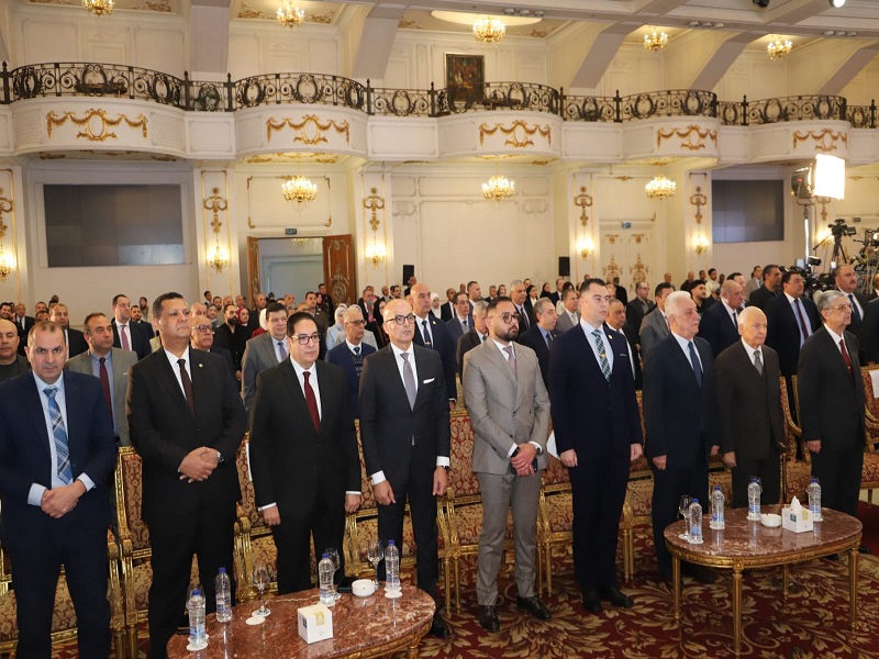 The President of Ain Shams University Attends the Opening of the Ninth Edition of the Al-Ahram Energy Conference