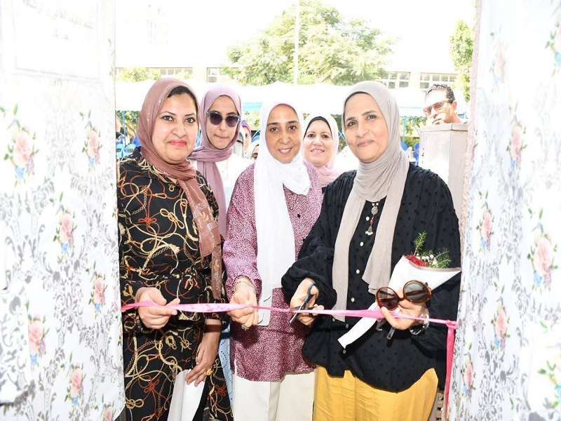 The opening of the "Nutrition Education and Fitness" Unit at the Faculty of Girls