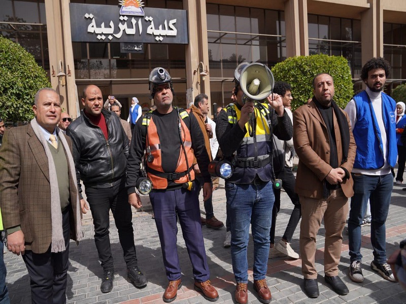 The Faculty of Education implements a model evacuation experiment and an integrated safety program in cooperation with the university's civil defense