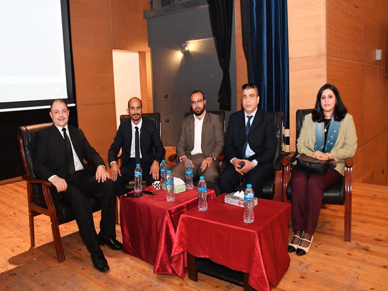 The Postgraduate Studies and Research Sector Organizes a Workshop in Collaboration with the Egyptian Knowledge Bank