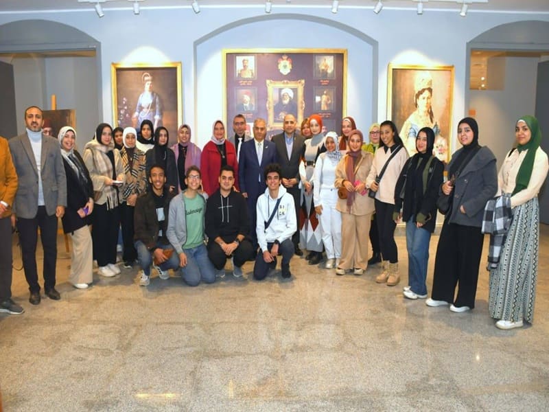 An exhibition of the chief engineer of the royal palaces during the reign of King Fuad at the Zaafaran Museum