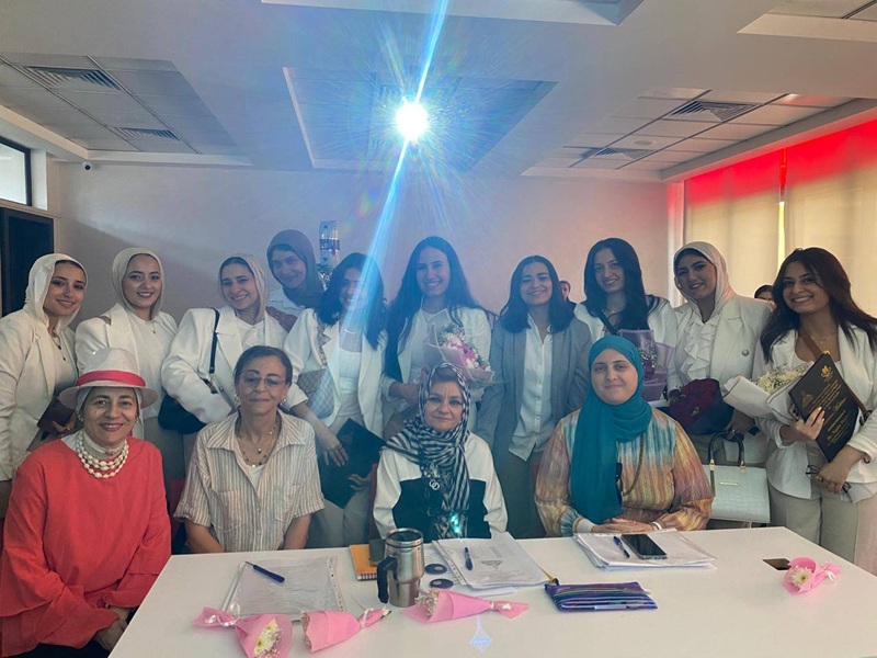 The discussion of the graduation projects for the 2021 batch of the Interdisciplinary Studies Program at the English Language Department, at the Faculty of Arts