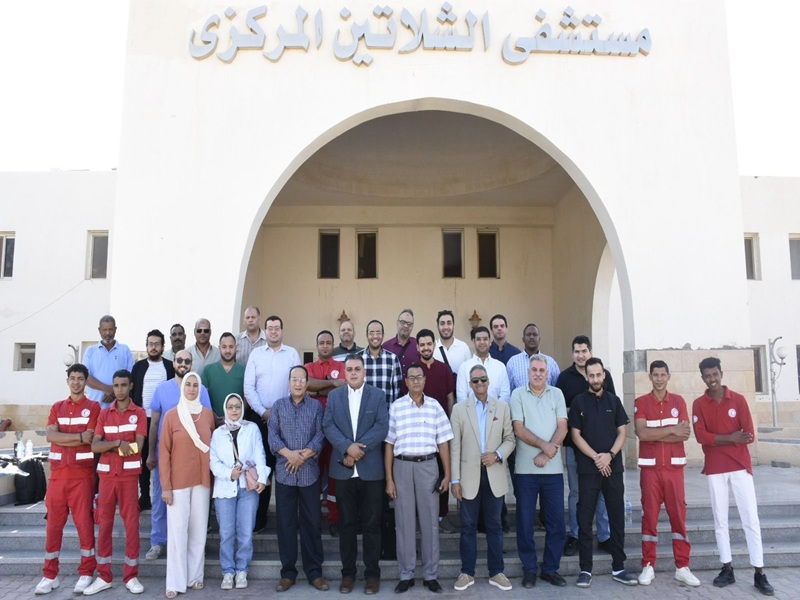 The Launch of Ain Shams University’s Comprehensive Development Convoy to Shalateen, Abu Ramad, and Halayeb in Red Sea Governorate