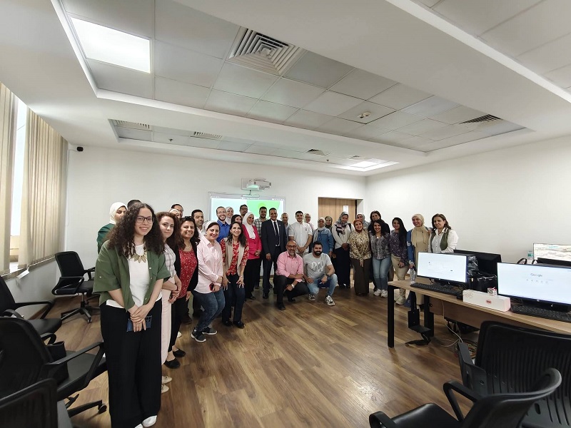 The Closing of the applied training “The AI Educator’s Toolkit Transforming your Teaching Practice,” attended by 38 faculty staff from Egyptian universities