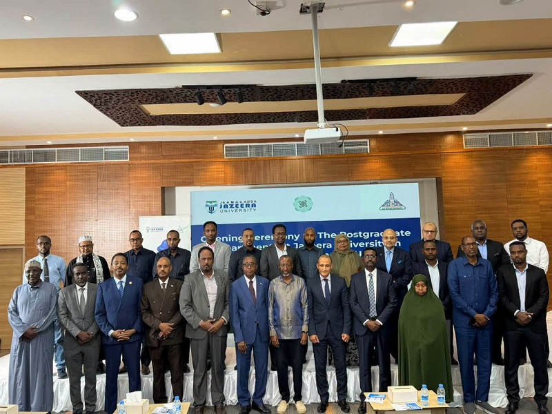 Ain Shams University Strengthens Academic Cooperation with Al-Jazeera University in Somalia, with Prof. Sherif Elwan Participating in the Inauguration of the Postgraduate Studies Department